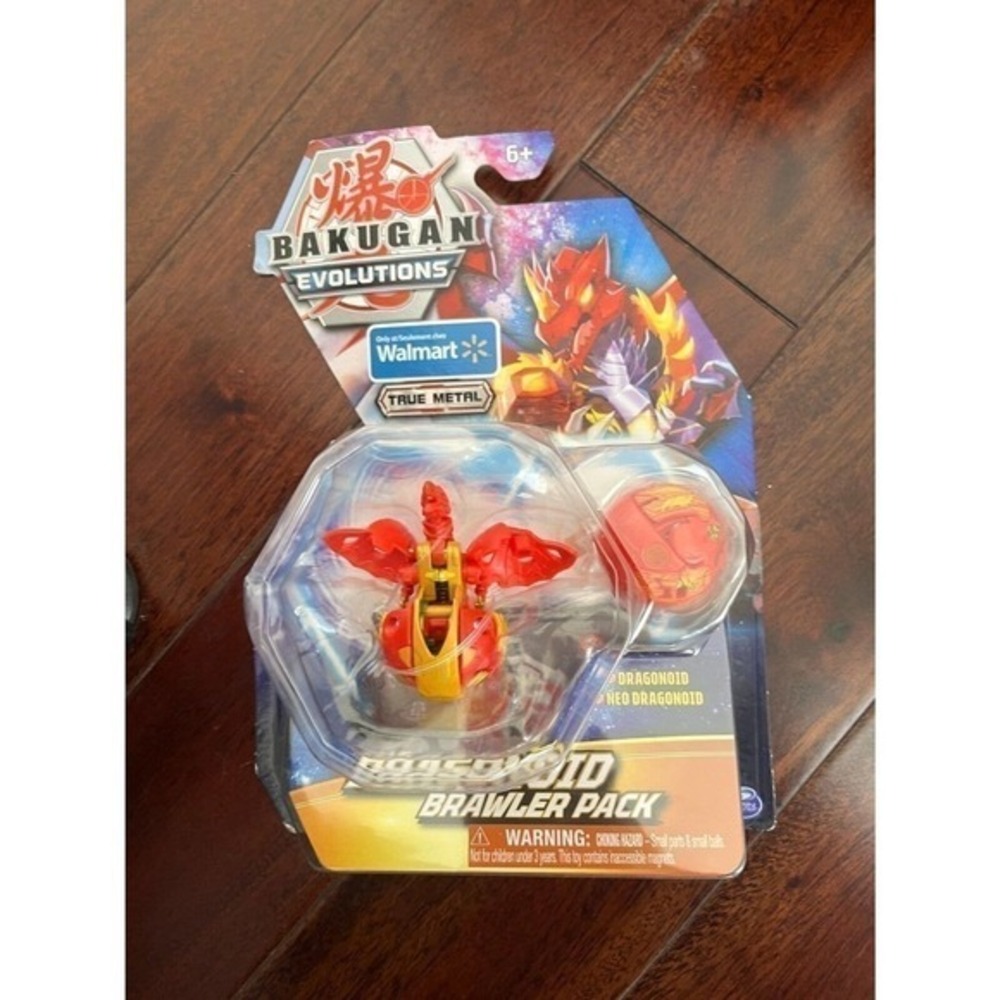 Brand New‎ Bakugan Evolutions Dragonoid Brawler Pack Walmart Only True Metal